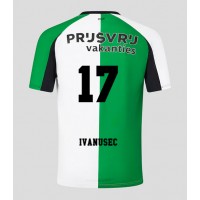 Feyenoord Luka Ivanusec #17 Tretí futbalový dres 2024-25 Krátky Rukáv